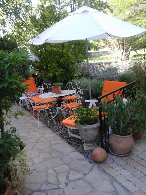 Ferienwohnung L'Oustale Ruoms Exterior foto